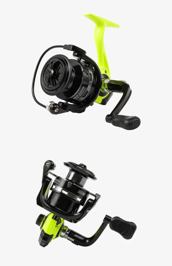 Molinete de Pesca Completo Fishmax 14 Rolamentos 5.2:1 Drag 10kg Series 2000-6000 - Imagem 4
