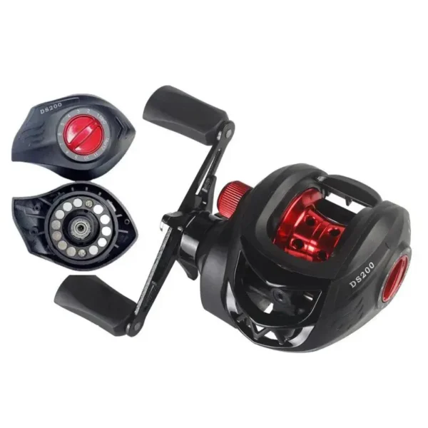 Carretilha Baitcasting Drag 8Kg High Speed 7.2:1 - Imagem 3