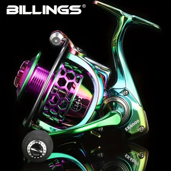 Molinete de Pesca Profissional Completo Drag 30Kg Series 1000-5000 Series 13 Rolamentos 5.0:1 - Imagem 2