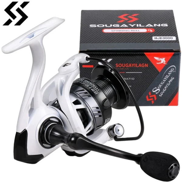 molinete de pesca completo da sougayilang