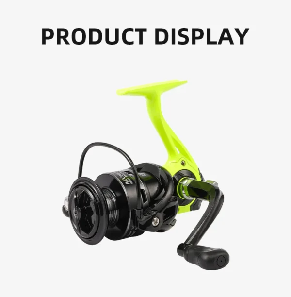 Molinete de Pesca Completo Fishmax 14 Rolamentos 5.2:1 Drag 10kg Series 2000-6000 - Imagem 2