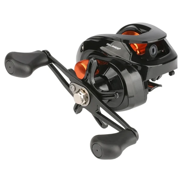 Carretilha de Pesca Billings Drag 8Kg Baitcasting 6.3:1 High Speed