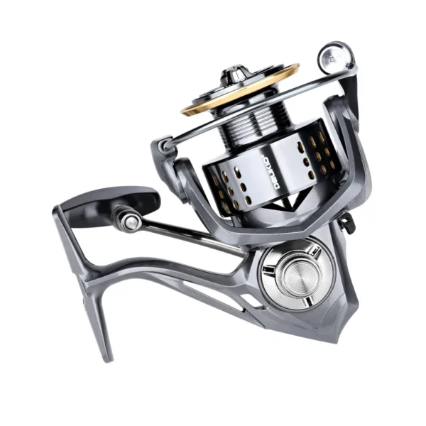 Molinete de Pesca Profissional 15Kg Deukio Series 2000-7000 Ultralight 13 Rolamentos 5.2:1 - Imagem 3