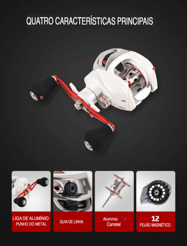carretilha de pesca fishmax dna